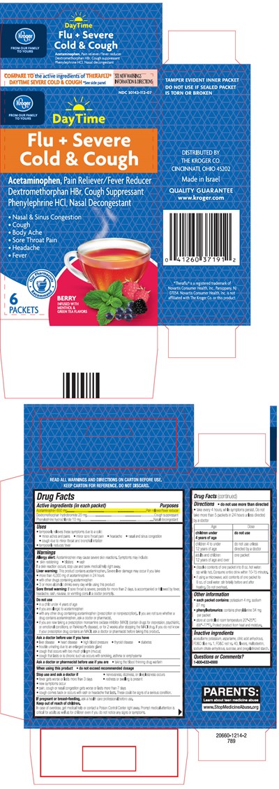 kroger-01.jpg PRINCIPAL DISPLAY PANEL - 6 Packet Carton - kroger 01
