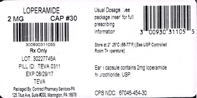 Loperamide Hydrochloride Capsules Usp 2 mg 500s Label (Image 02)