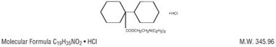 Dicyclomine Structure (Dicyclomine HCl T 01)
