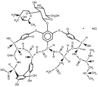 Chemical Structure (Vancomycin 01)