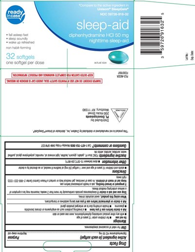 Diphenhydramine HCl 50 mg Softgels Pur Fd 1