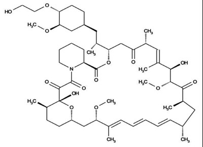 Structure (Everolimus Tabs 1)