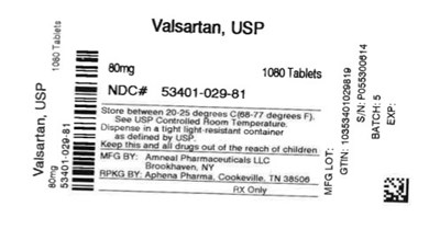 Label (53401 0029 81)