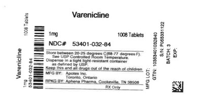 Label (53401 0032 84)