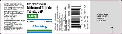 Metoprolol-100mg (Metoprolol 100mg)