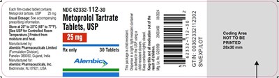 Metoprolol-25mg (Metoprolol 25mg)