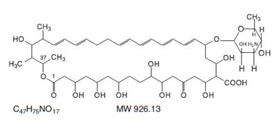 Chemical Structure (Nystatin Bg 1)