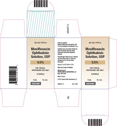 moxifloxacin-02.jpg PRINCIPAL DISPLAY PANEL - 3 mL Bottle Carton - moxifloxacin 02