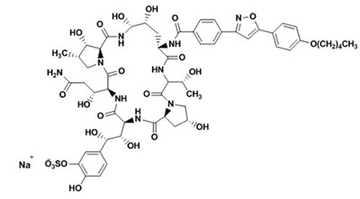 image-01.jpg Micafungin sodium structural formula - image 01
