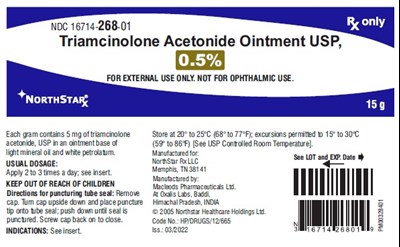 505 (Triamcinolone 0 5 15 Gm Tube)