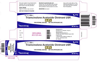 525 (Triamcinolone Oint 0 5 15 Gm Carton)