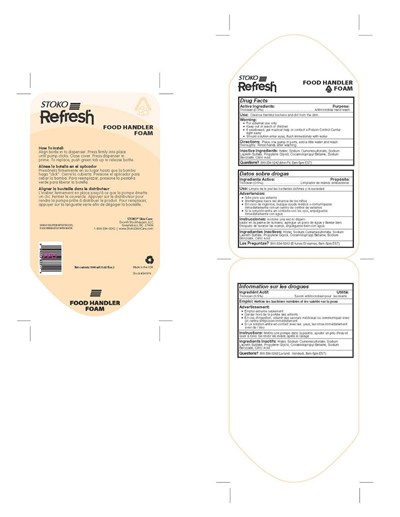 Stoko Refresh Food Handler Foam 1000ml (Foodhandlerfoam1000ml)