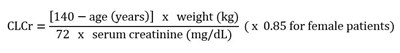 Clcr (Equation)