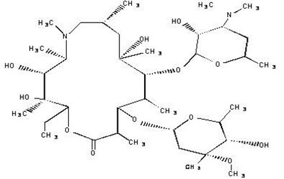 Chemical Structure (Azithromycin Mac 01)