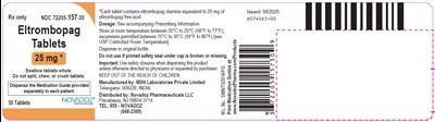Eltrombopag-tabs-25-30s-label (Eltrombopag Tabs 25 30s Label)
