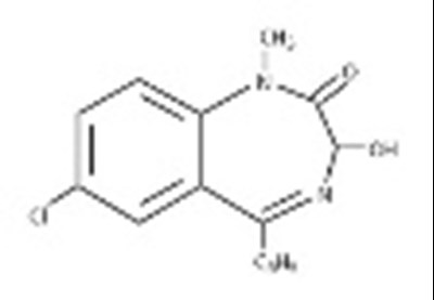 Structural Formula (Temazepam Structural Formula)