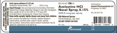 label - azelastine hydrochloride nasal spray 9