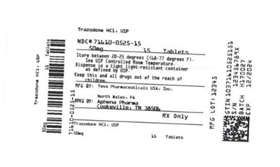 Bottle Label 50 mg - 71610 0525 15