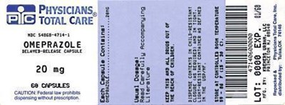 4714.jpg Principal Display Panel - 20 mg Bottle Label - 4714