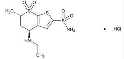 Dorzolamide-structure (Dorzolamide Structure)