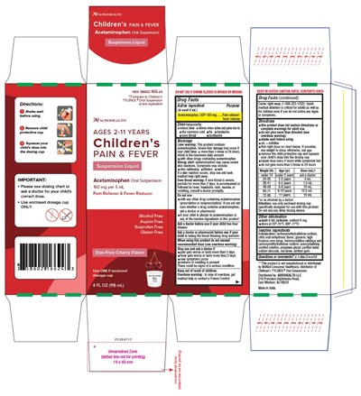 Package Label-principal Display Panel 4 Fl Oz (118 mL) Carton Label (Aurophen Fig2)