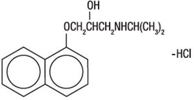 Chemical Structure (Propranolol 01)