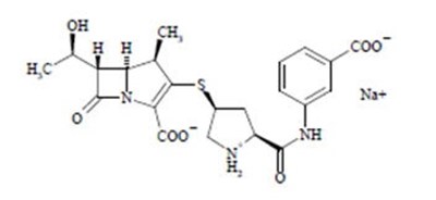 Chemcial Structure (Ertapenem 01)