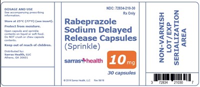 10 mg Bottle Label - rabeprazole 02