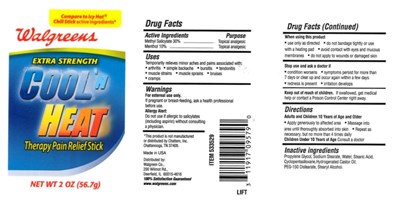 Walgreens Cool 'n Heat Label (Walgreenscoolnheatlabel)