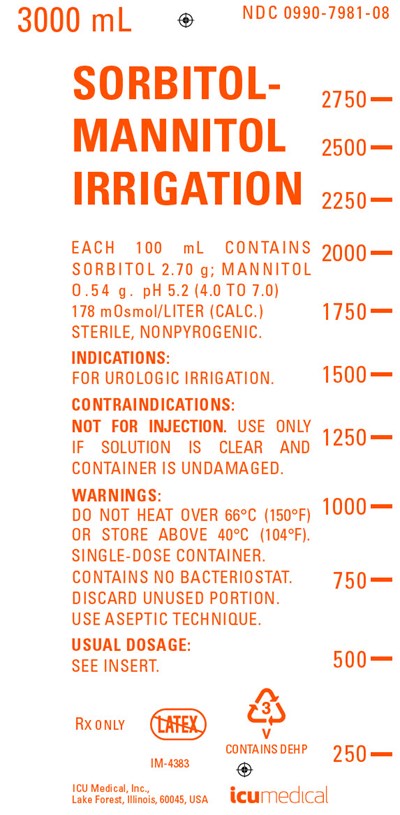 Principal Display Panel (3000 mL Bag Label)