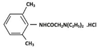 Chemical Structure (Lidocaine 01)