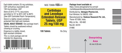 carbidopa-levodopa-tabs-usp-25mg-100mg-100s-tablets.jpg image description - carbidopa levodopa tabs usp 25mg 100mg 100s tablets