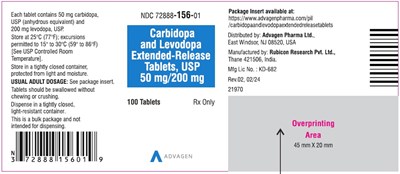 carbidopa-levodopa-tabs-usp-50mg-200mg-100s-tablets.jpg image description - carbidopa levodopa tabs usp 50mg 200mg 100s tablets