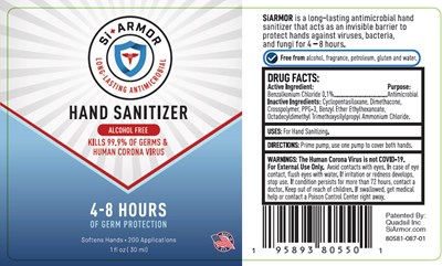 Principal Display Panel - 30 ml Bottle Label - sanitizer 01