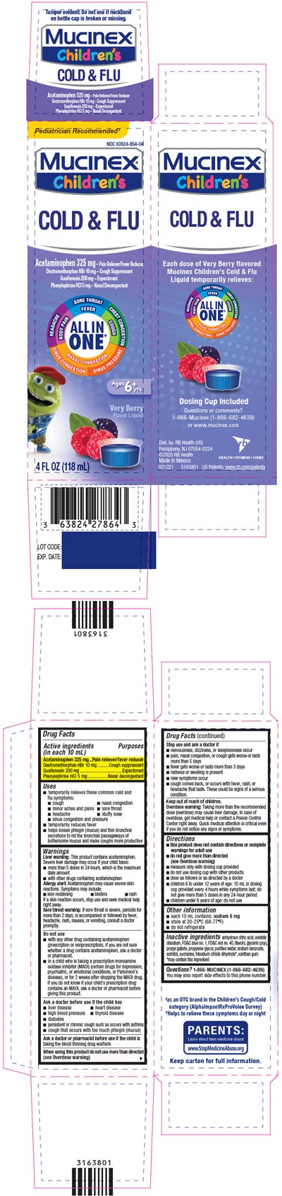 mucinex-01.jpg PRINCIPAL DISPLAY PANEL - 118 mL Bottle Carton - mucinex 01