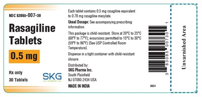 image001.jpg 0.5 mg-30 Tablets Bottle Label - image001
