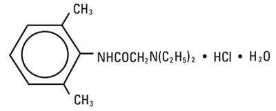 lidocaine-01.jpg Chemical Structure - lidocaine 01