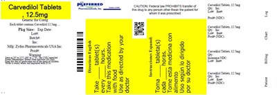 Carvedilol Tablets 12.5mg (B1fa8af3 9789 45d2 8b77 A53935c52b49 06)