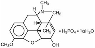 This Is An Image Of The Structural Formula Of Codeine. (Promethvcwithcodeinesyrp 1)