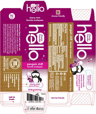 Principal Display Panel - 119 g Tube Carton - hello 01