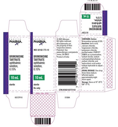brimonidine-tartrate-ophthalmic-solution-04.jpg PACIFICPHARMANDC 82182-773-10BRIMONIDINETARTRATEophthalmicsolution, 0.15%10 mLsterileRx only - brimonidine tartrate ophthalmic solution 04