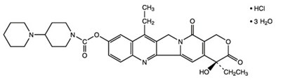 Irinotecan Hydrochloride Structural Formula (Irinotecan 01)