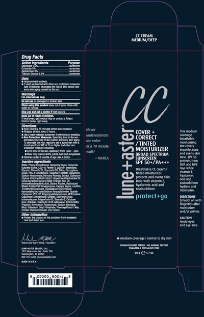 cover-04.jpg PRINCIPAL DISPLAY PANEL - 50 g Tube Carton - CC CRM MED/DEEP - cover 04