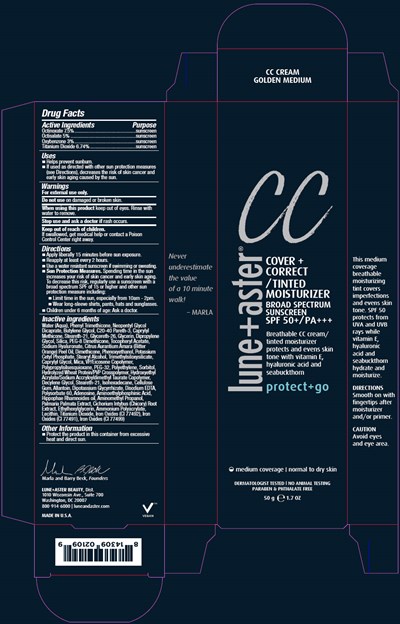 cover-07.jpg PRINCIPAL DISPLAY PANEL - 50 g Tube Carton - CC CRM GOLDEN MEDIUM - cover 07