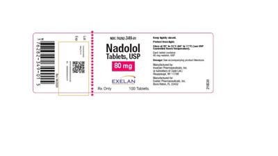 image - Nadolol 80mg 100c CL
