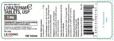 Lorazepam 1mg 100tabs (Lorazepam 1mg 100tabs)