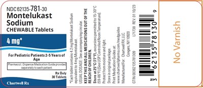 Image Description (Montelukast Sodium Tab 4mg 30s Bot)