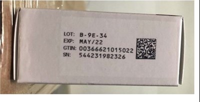Anascorp Serialized Carton Example