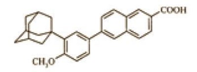 Chemical Structure (Adapalene 01)