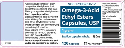 Principal Display Panel (120 Capsule Bottle Label)